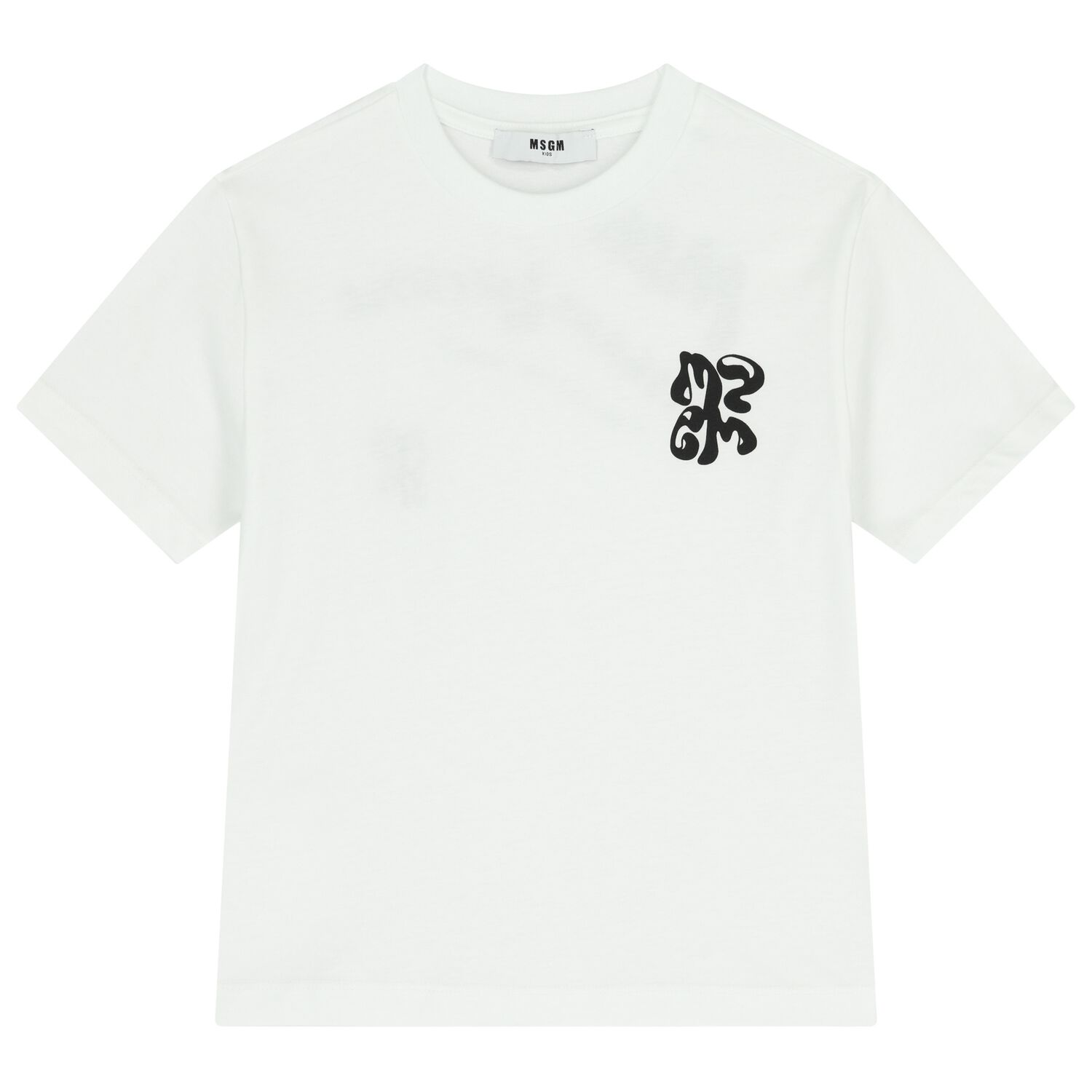 Boys White Logo T-Shirt, 1, hi-res