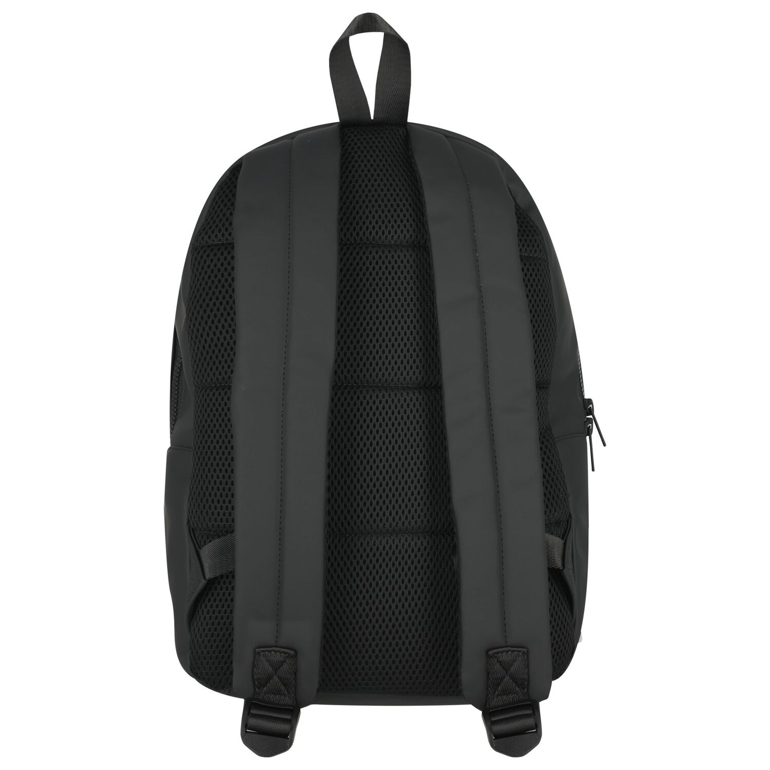 Boys Black Ikonik Karl Backpack, 1, hi-res