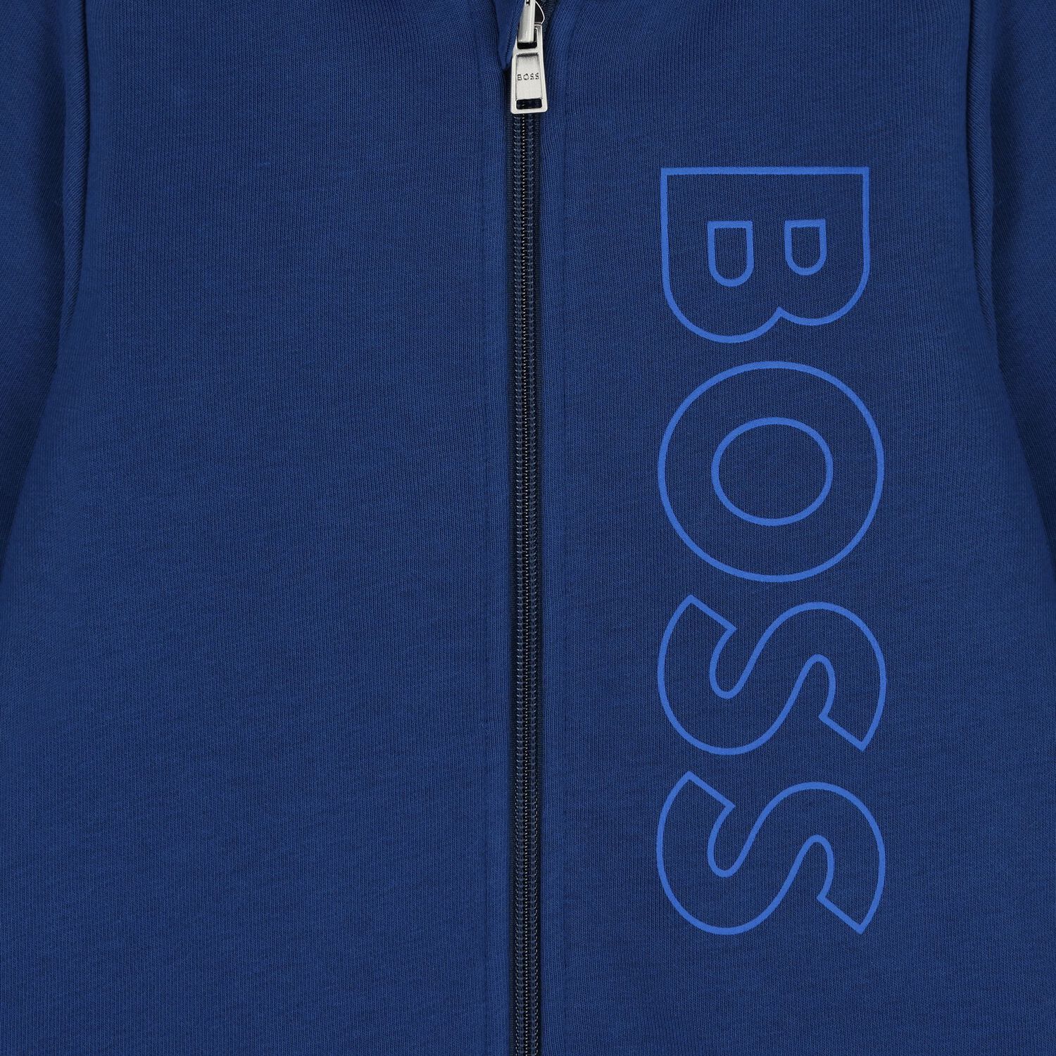 Boys Blue Logo Tracksuit, 1, hi-res