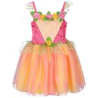 Girls Peach Sorbet Fairy Costume, 1, hi-res