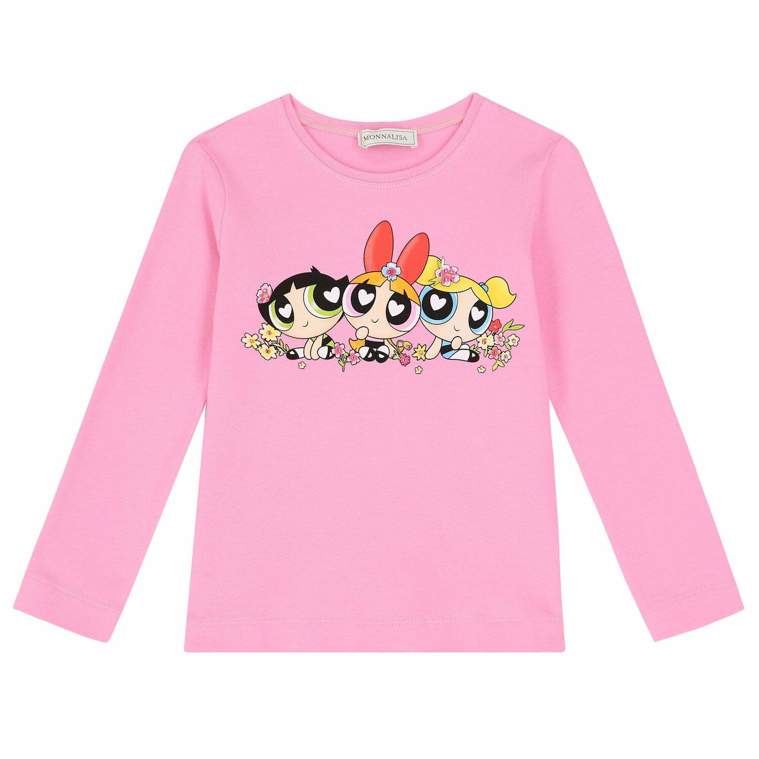 Girls Pink Powerpuff Girls Top, 1, hi-res image number null