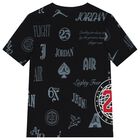 Boys Black Jordan Logo T-Shirt, 2, hi-res