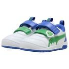 Younger Boys White & Blue Multiflex 2 Dino Trainers, 1, hi-res