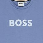 Boys Blue Logo T-Shirt, 5, hi-res