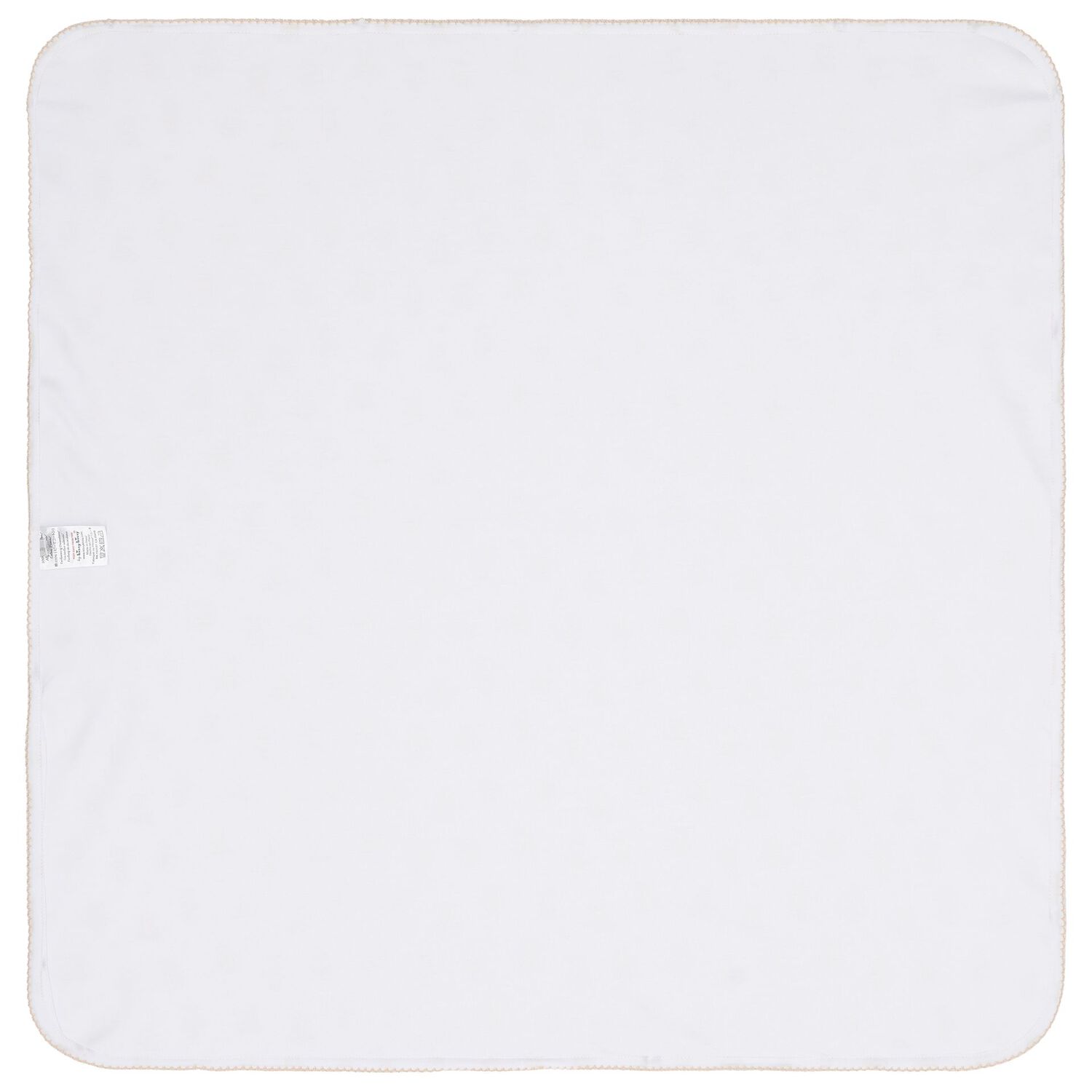 White & Beige Teddy Bear Time Baby Blanket, 1, hi-res image number null