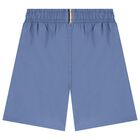 Boys Blue Logo Swim Shorts, 1, hi-res