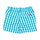 Boys Blue Checkered Shorts, 1, hi-res