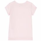 Girls Pink Floral T-Shirt, 2, hi-res
