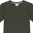 Boys Green Logo T-Shirt, 4, hi-res