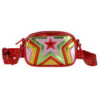 Girls Red & Multicolor Star Bag, 1, hi-res