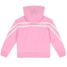 Girls Pink Disney Hooded Zip-Up Top, 1, hi-res