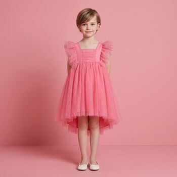 Younger Girls Pink Tulle Dress