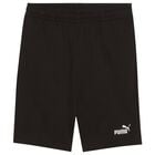 Boys Black Logo Shorts, 1, hi-res