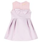 Girls Pink Embellished Dress, 2, hi-res