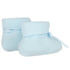 Baby Boys Blue Mittens & Booties Gift Set, 1, hi-res
