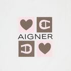 Baby Girls White & Pink Logo Blanket, 2, hi-res