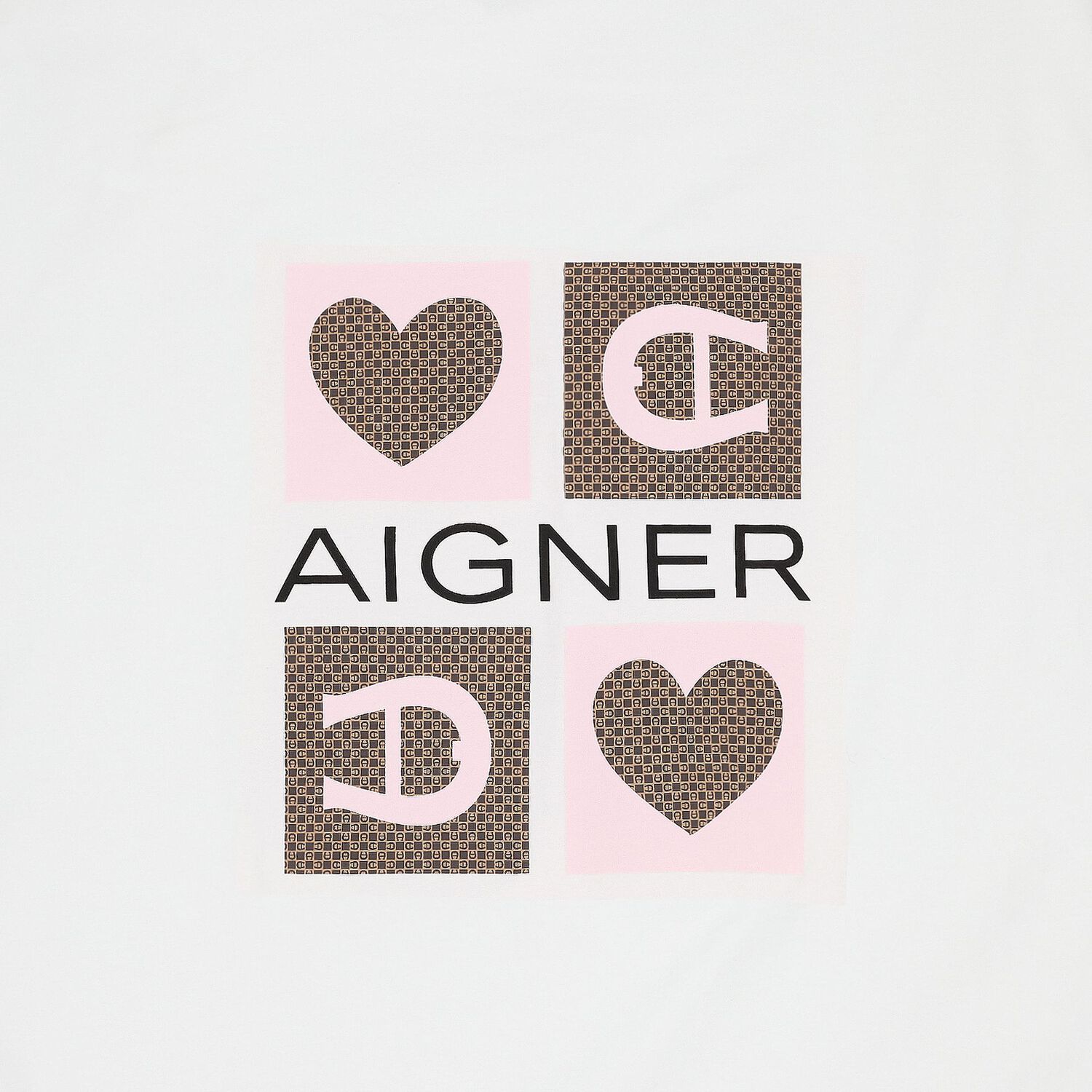 Baby Girls White & Pink Logo Blanket, 2, hi-res