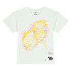 Girls White Trolls Logo T-Shirt, 1, hi-res