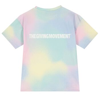 Girls Regular Fit Softskin Candyfloss Logo T-Shirt