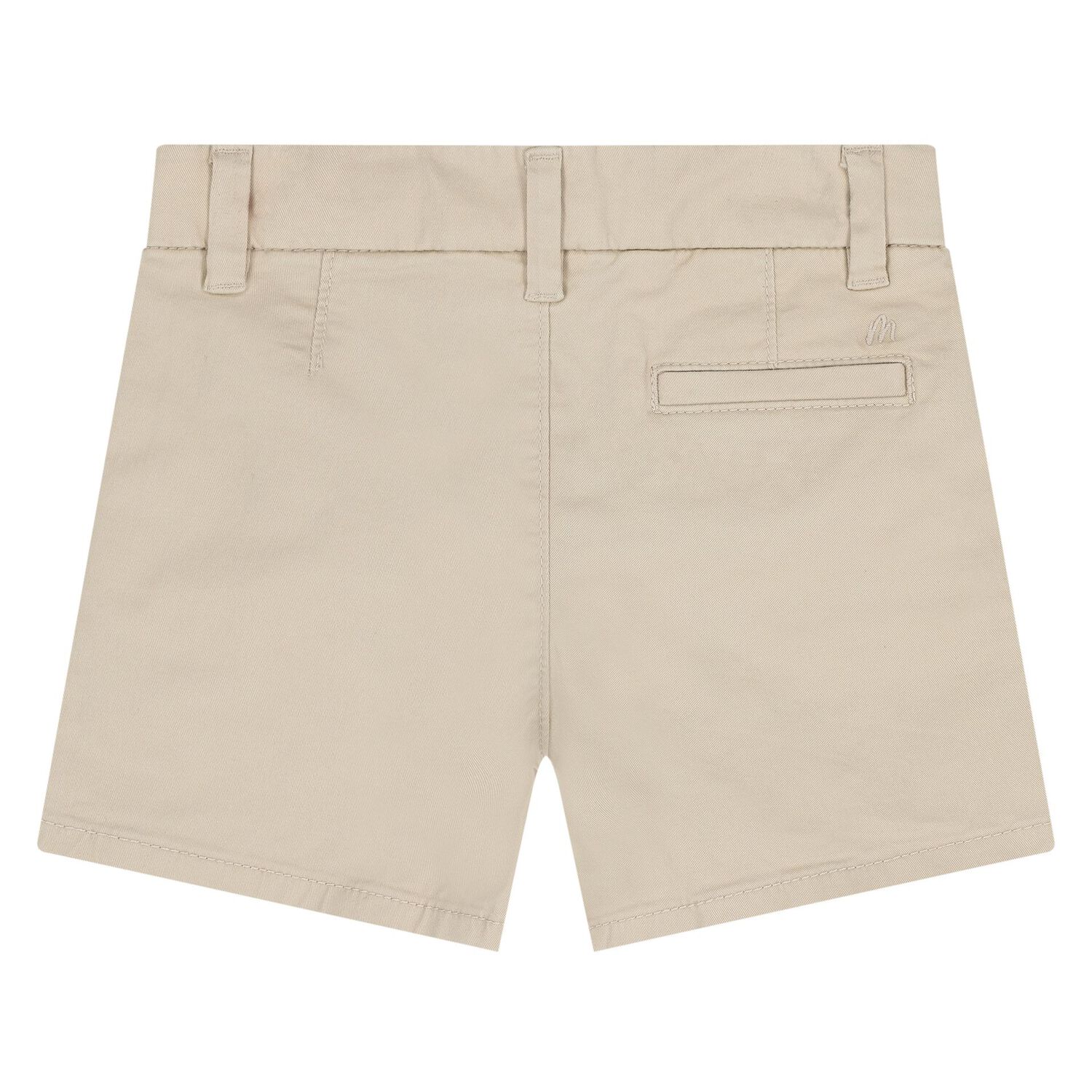 Younger Boys Beige Shorts, 1, hi-res
