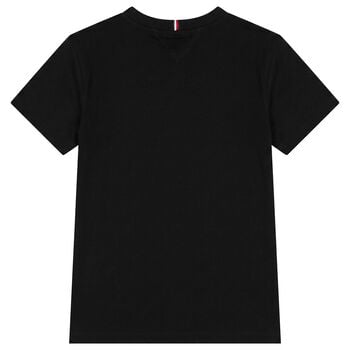 Boys Black Logo T-Shirt