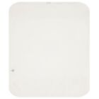Baby Girls Ivory & Beige Logo Blanket, 1, hi-res
