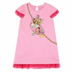 Girls Pink Dress, 1, hi-res