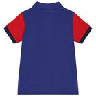 Baby Boys Navy Blue Logo Shorts Set, 1, hi-res