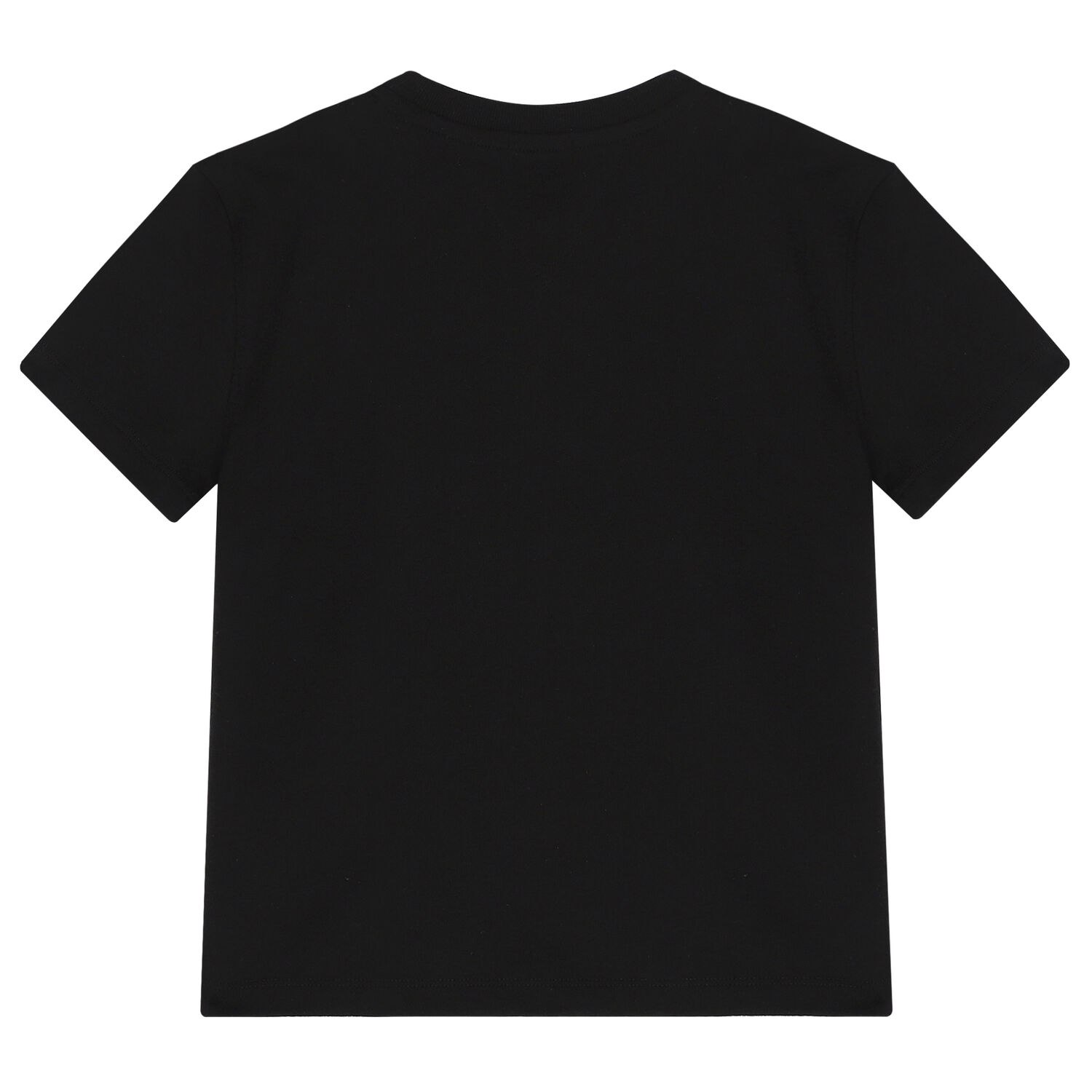 Boys Black Logo T-Shirt, 3, hi-res