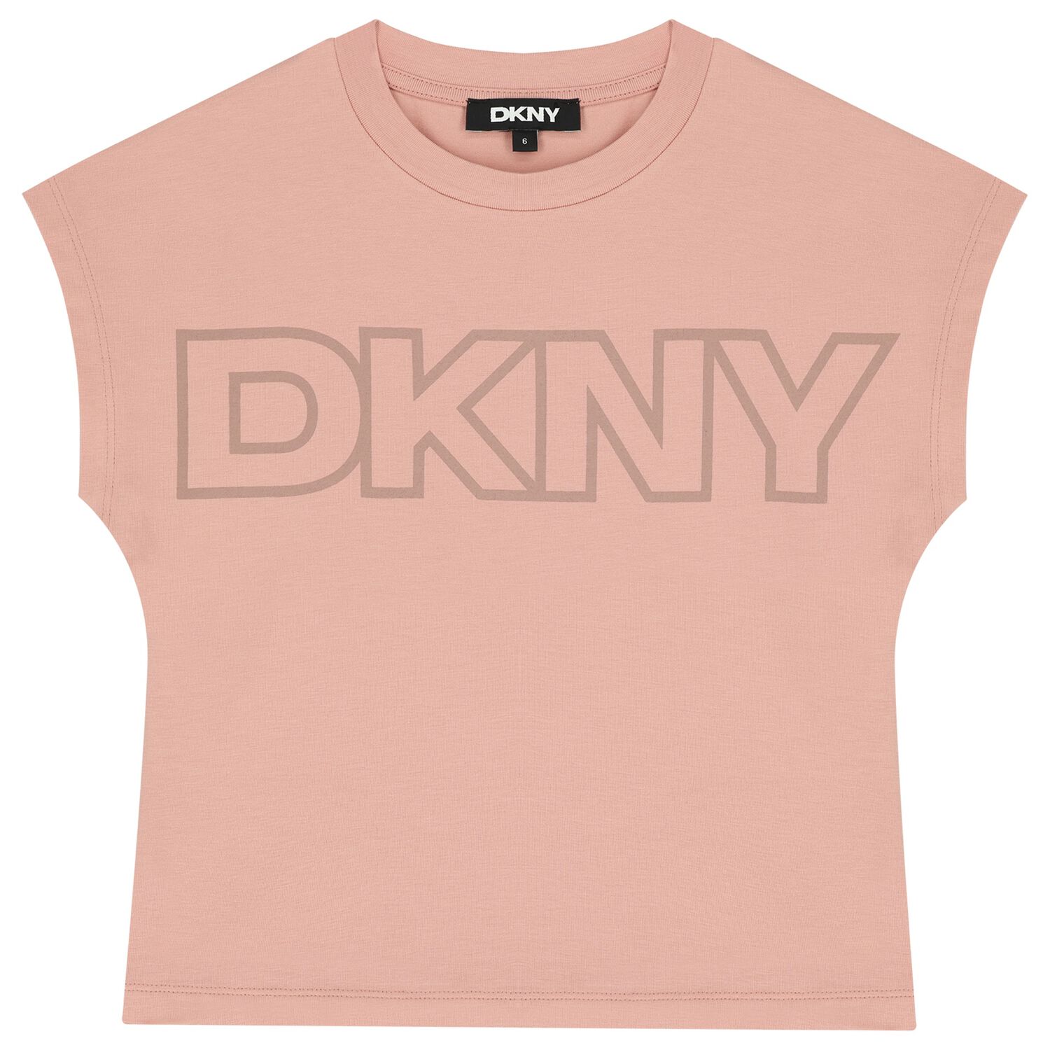 Girls Pink Logo T-Shirt, 2, hi-res