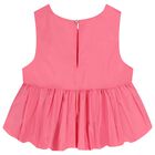 Girls Pink Bubble Skirt Set, 1, hi-res
