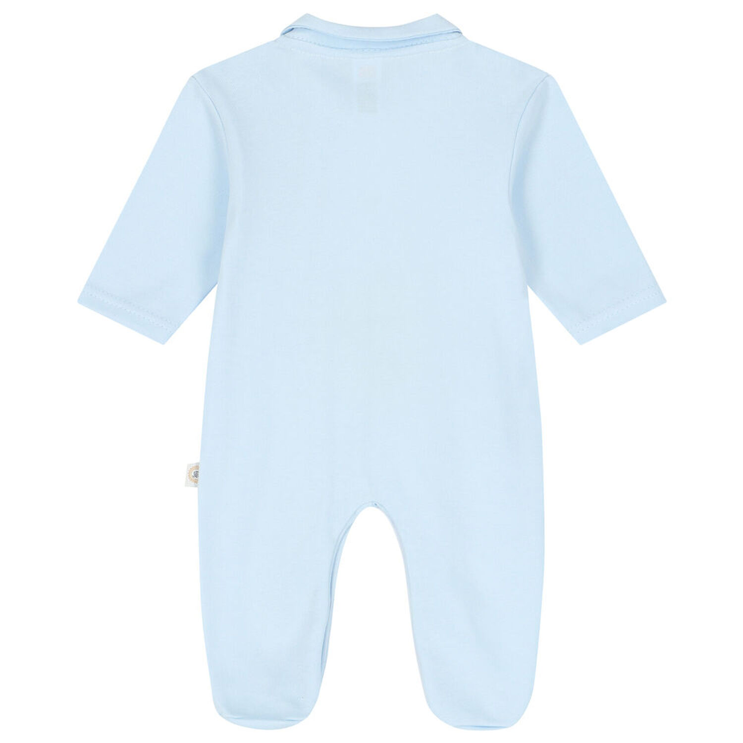 Baby Boys White & Blue Carousel Babygrow, 2, hi-res