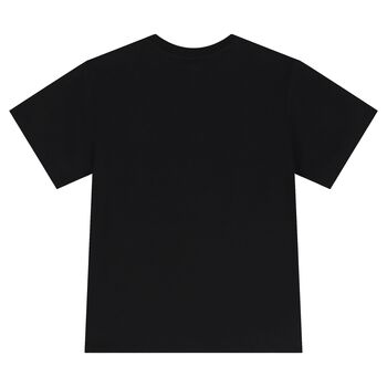 Boys Black Logo T-Shirt