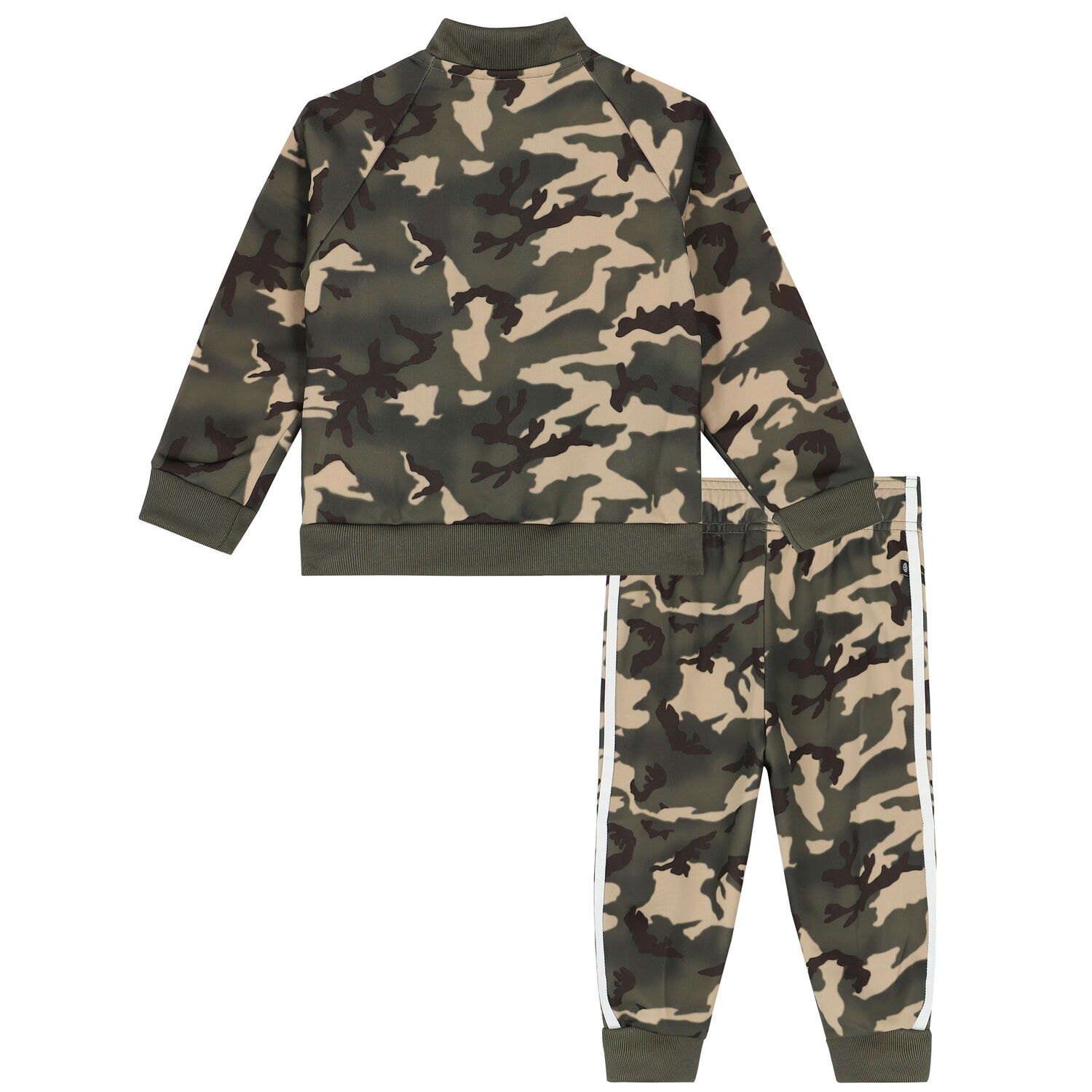 Khaki Green Camouflaged Logo Tracksuit, 1, hi-res