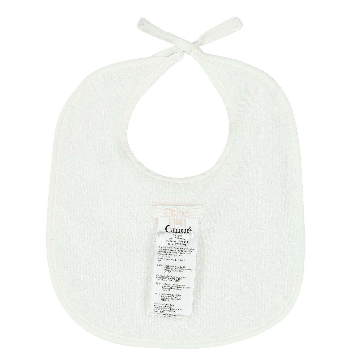 Baby Girls Pink Babygrow & Bib Gift Set, 1, hi-res