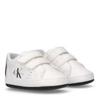 White Logo Baby Pre Walker Shoes, 1, hi-res