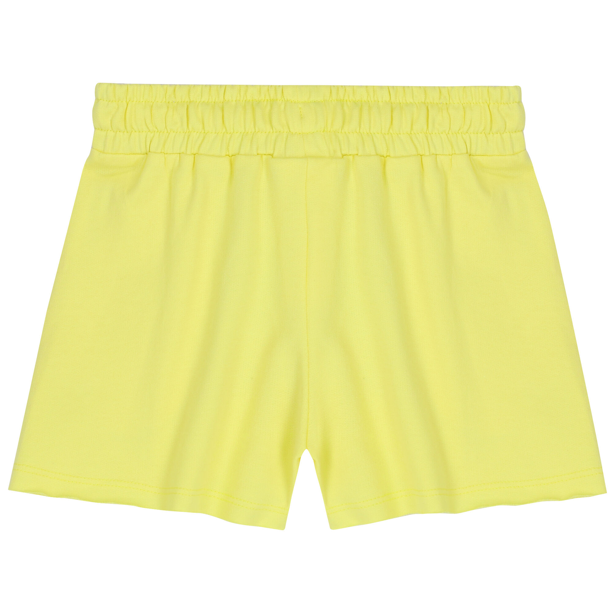 Yellow short shorts top