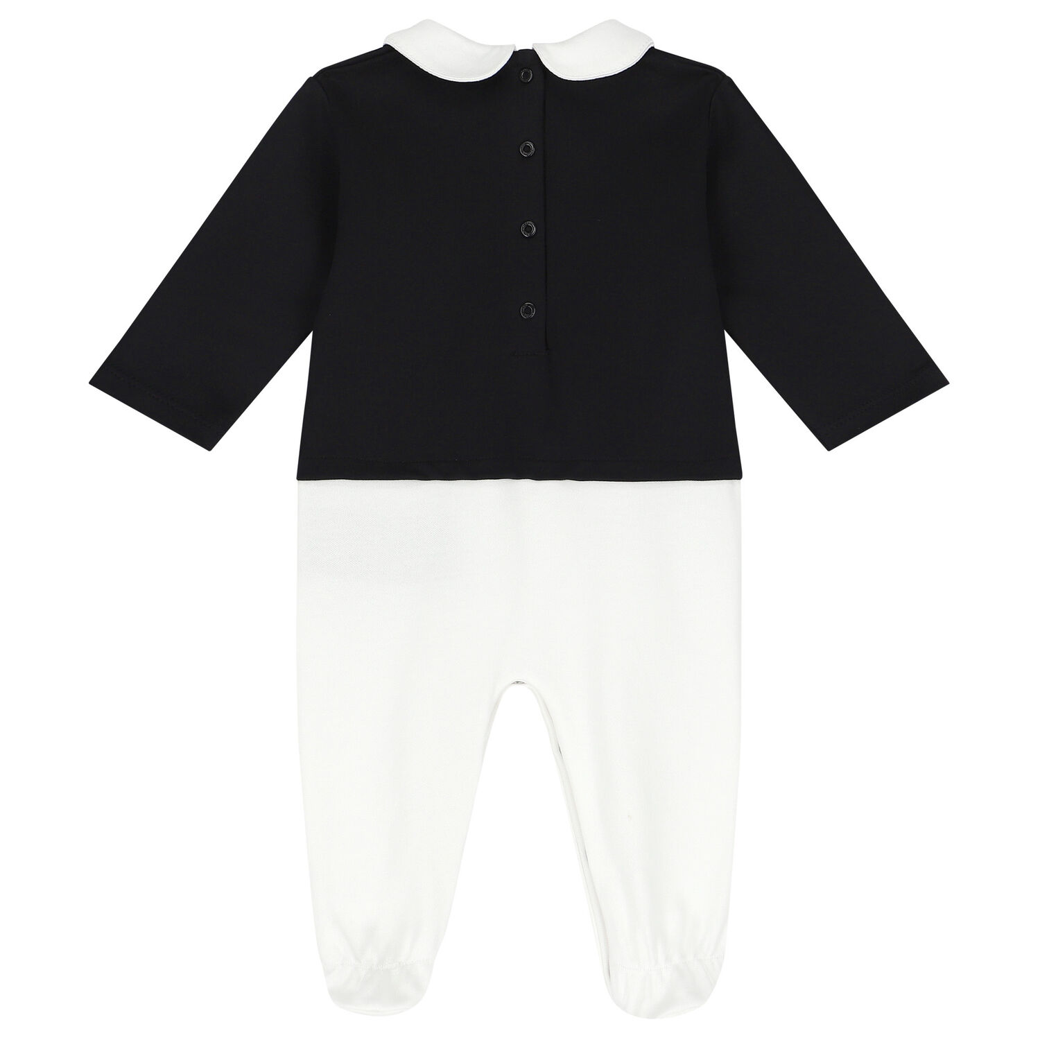 White & Black Logo Babygrow Gift Set, 3, hi-res image number null