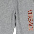 Grey & Burgundy Logo Joggers, 1, hi-res