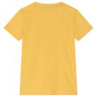 Boys Yellow Logo T-Shirt, 3, hi-res