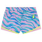 Girls Pink & Blue Shorts, 1, hi-res