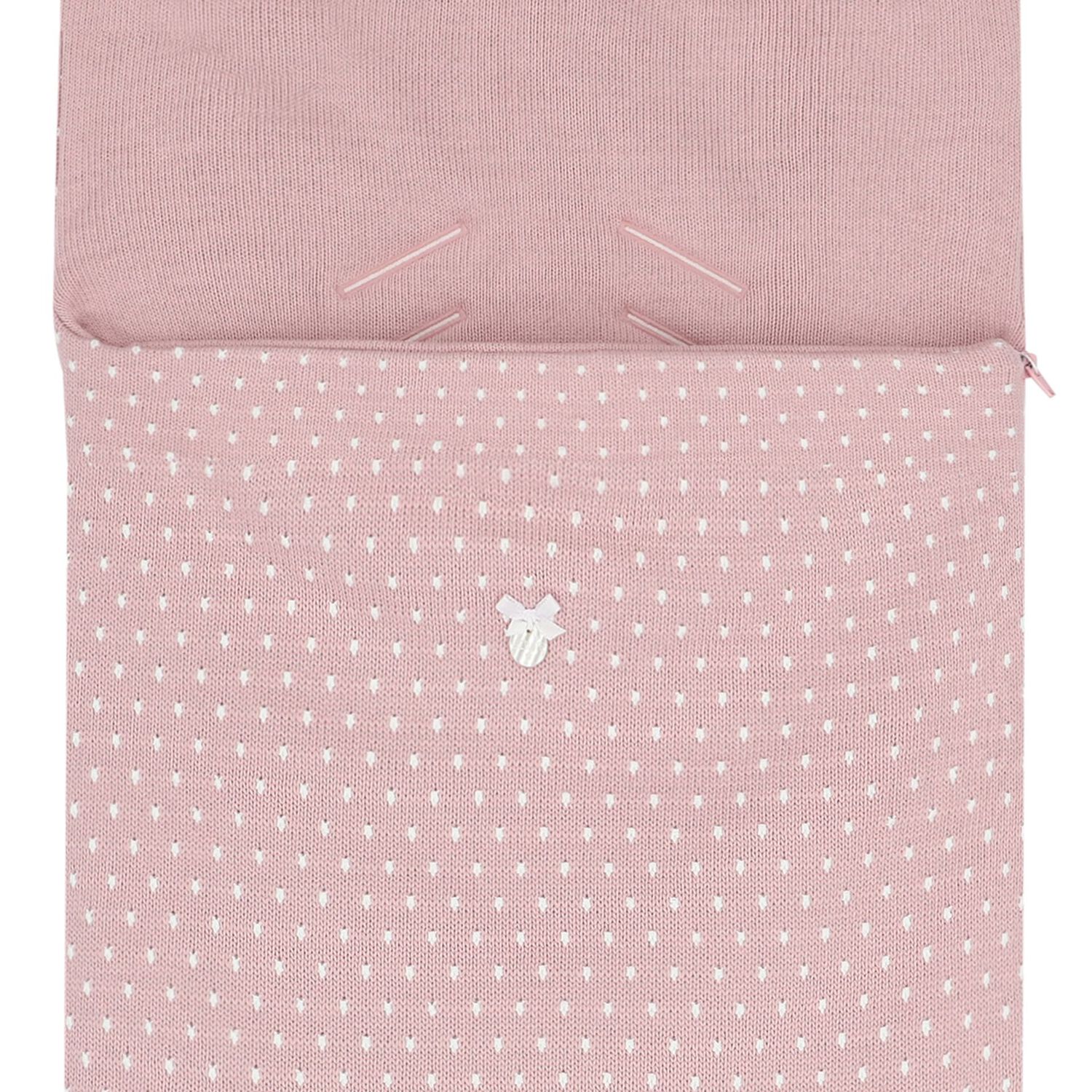 Girls Pink Dots Baby Nest, 1, hi-res