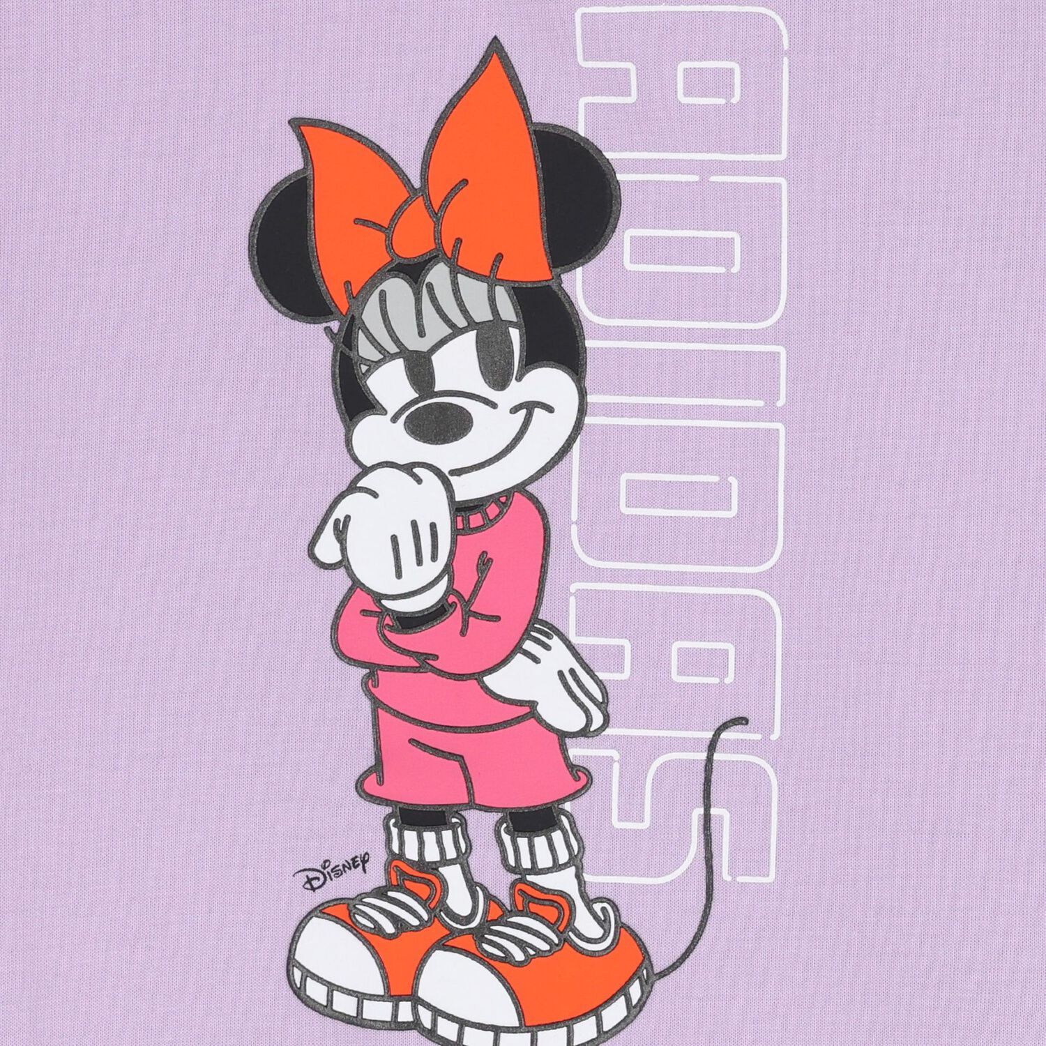 Younger Girls Purple Disney Logo Leggings Set, 1, hi-res