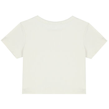 Girls Ivory Logo T-Shirt