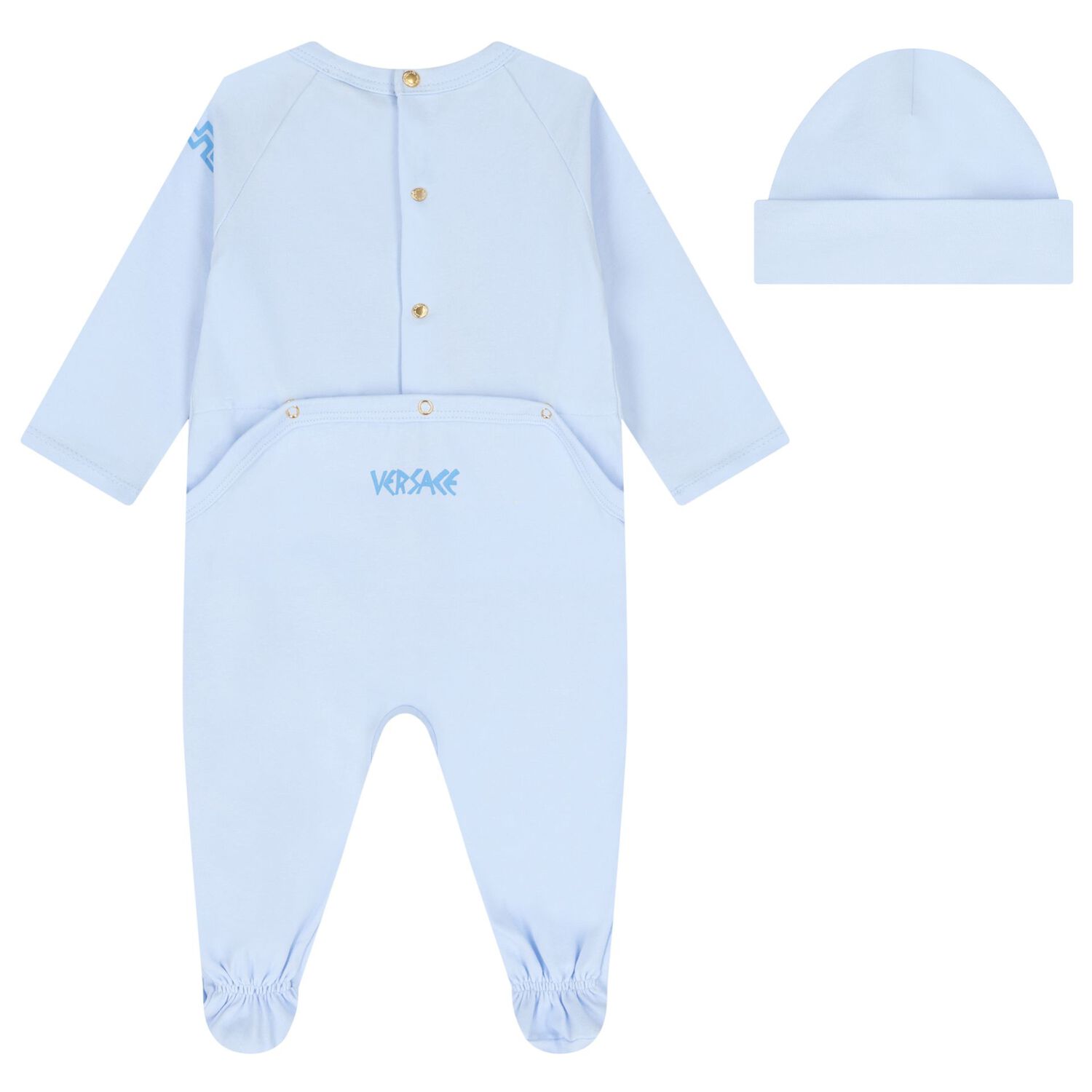 Baby Boys Blue Medusa Babygrow Gift Set, 1, hi-res