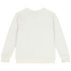 Boys White Polo Bear Sweatshirt, 1, hi-res