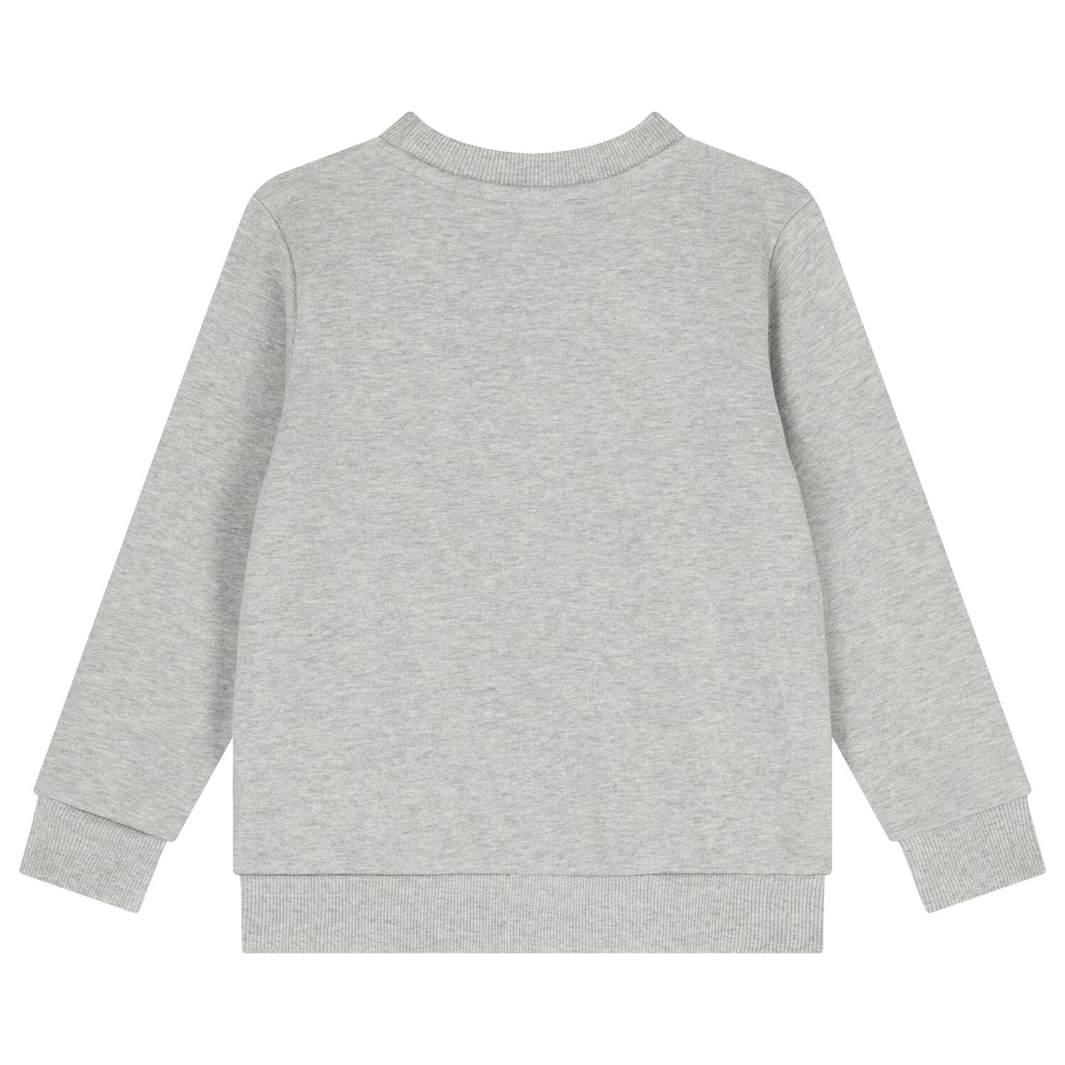 Boys Grey Tiger Logo Sweatshirt, 1, hi-res