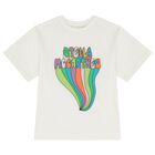 Girls Ivory Logo T-Shirt, 1, hi-res