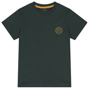 Boys Green Logo T-Shirt