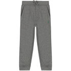 Boys Grey Logo Joggers, 1, hi-res